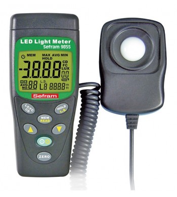 Luxmètre numérique pour éclairage LED et normal-SEFRAM-SEFRAM 9855-IM#42222