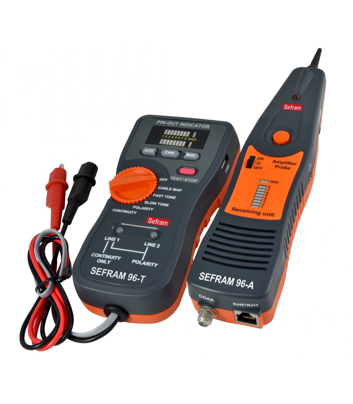 Testeur de ligne traceur de câble FWT21 avec signal audio et sac
