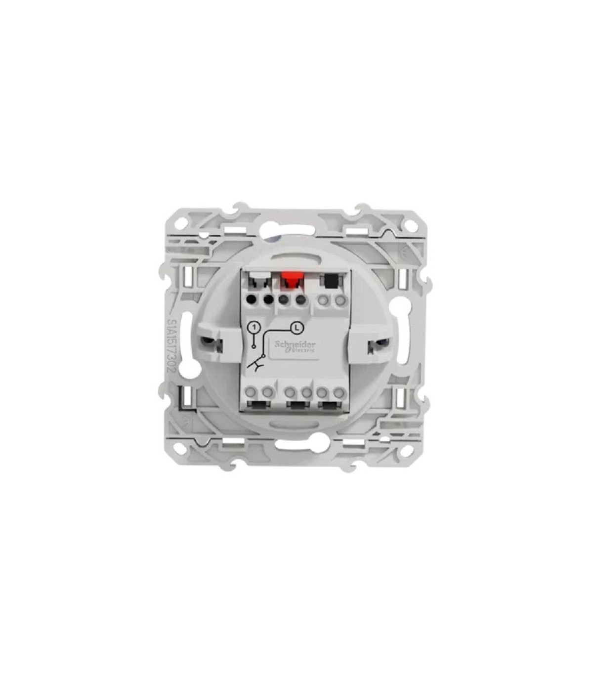 Schéma Branchement Variateur Schneider Odace Schneider S550206 | Bouton poussoir Odace - Cobalt