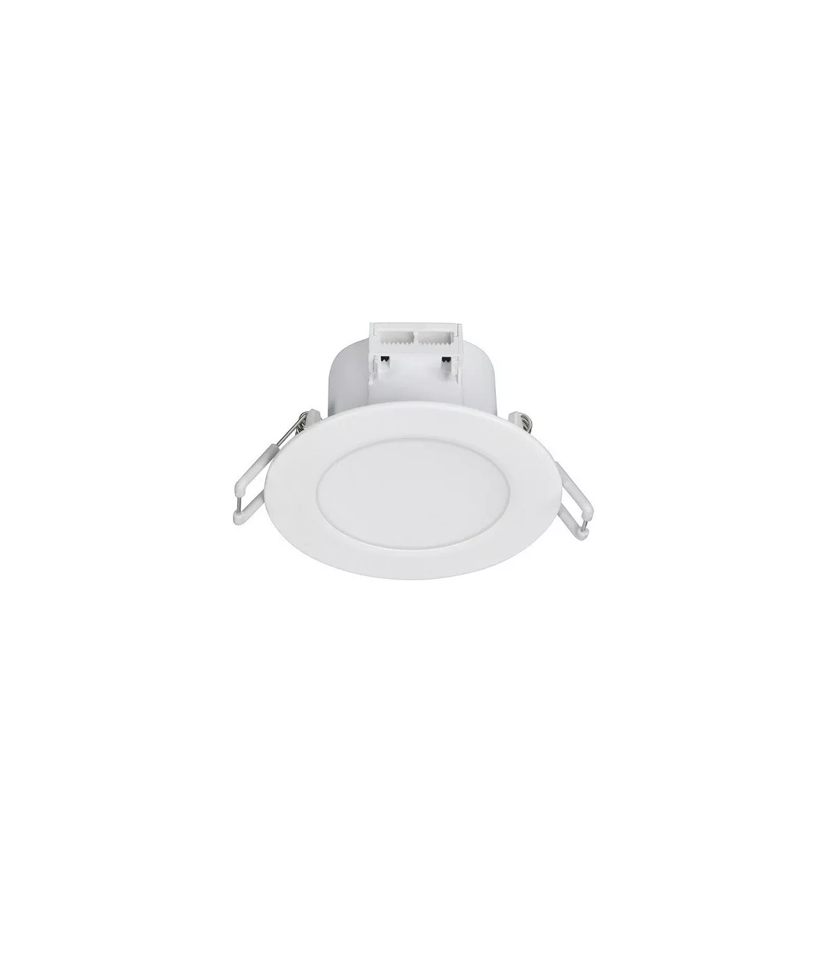 Spot LED à encastrer Smart Light à intensité lumineuse variable 5W 400 lm  CCT- tons de blanc réglables changement de couleur RGB zigbee Bluetooth Ø  88/68 mm noir 230V - HORNBACH