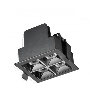 Spot led carré 11W 3000°K Noir-EPS-BL02112002-IM#42890