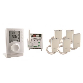 Delta Dore Programador y receptores para calefacción eléctrica Pack Driver  630 Radio/CPL/FP - Programación hasta 3 zonas