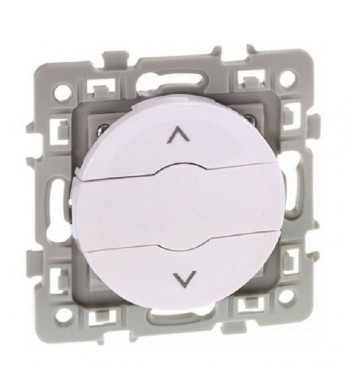 Interrupteur pour volet Roulant - blanc-Eur'ohm-60223-IM#43597