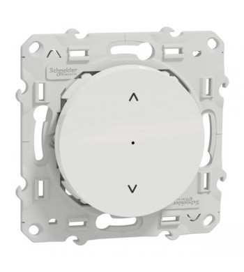 Interrupteur volet-roulant connecté zigbee Blanc | Wiser Odace-Schneider Electric-S520567W-IM#44002