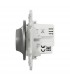 Variateur rotatif LED connecté zigbee Alu | Wiser Odace-Schneider Electric-S530513W-IM#44036