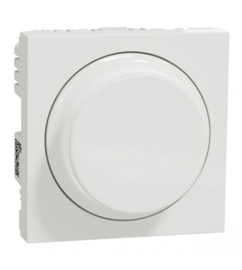Variateur rotatif connecté zigbee Blanc | Wiser Unica-Schneider Electric-NU351618W-IM#44089