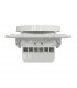 Variateur bouton poussoir connecté zigbee Blanc | Wiser Odace-Schneider Electric-S520522W-IM#44192
