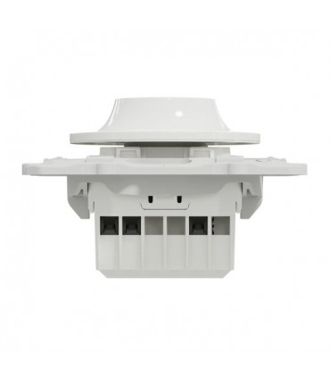 Variateur rotatif LED connecté zigbee Blanc | Wiser Odace-Schneider Electric-S520513W-IM#44197