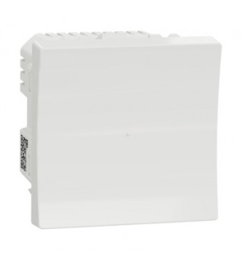 Bouton poussoir connecté zigbee Blanc | Wiser Unica-Schneider Electric-NU353718W-IM#44207