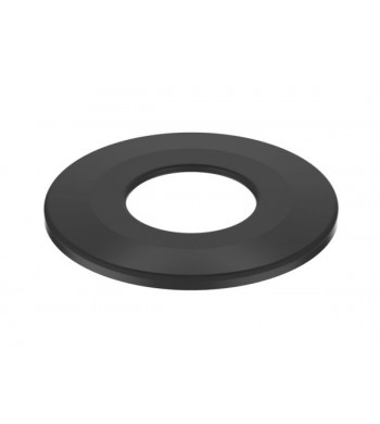 Collerette aimantée ronde noir | EF6-ARIC Luminaire éclairage-11004-IM#44389