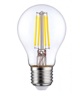 Ampoule LED A60 5W E27 6000k filament blanc froid pas cher - Optonica