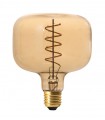 Ampoule LED décorative Ovale Ambrée E27 3,5W variable - Blanc Chaud
