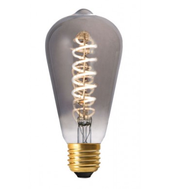 Ampoule LED décorative Edison fumée E27 4,1W variable - Blanc Chaud-ARIC Luminaire éclairage-20116-IM#44458