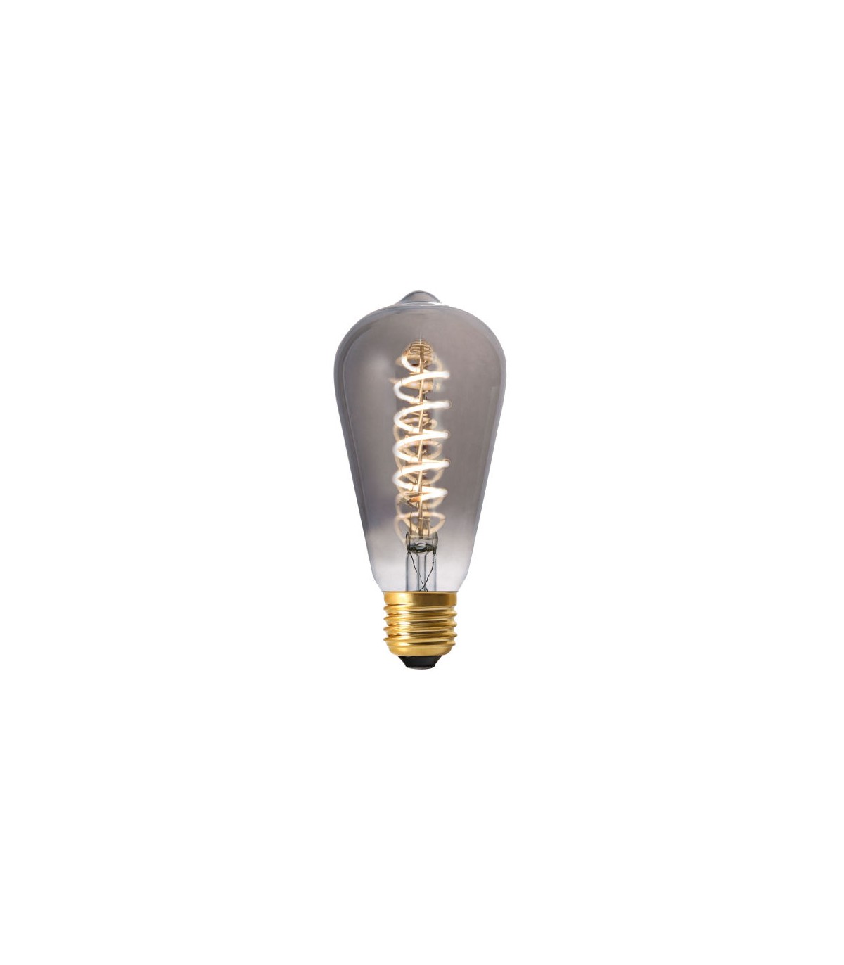 ARIC 20116  Ampoule LED décorative Edison fumée E27 4,1W variable - Blanc  Chaud