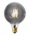 Ampoule LED décorative Globe fumée E27 4,1W variable - Blanc Chaud