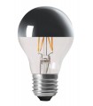 Ampoule LED A60 décorative Calotte argentée E27 4,1W variable - Blanc Chaud