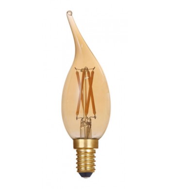 Ampoule LED C35 décorative Flamme coup de vent ambrée E14 4,1W variable - Blanc Chaud-ARIC Luminaire éclairage-20122-IM#44467