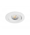 Encastré blanc rond orientable IP20/65 LED 5W CCT dimmable | ASPEN TILT