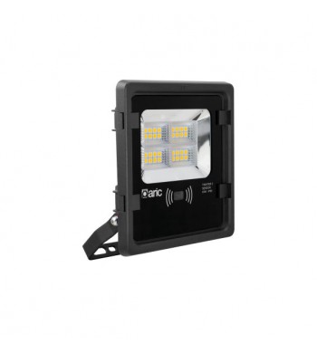 Projecteur extérieur Noir IP65 LED 45W Blanc froid | TWISTER 3 SENSOR-ARIC Luminaire éclairage-51233-IM#44636