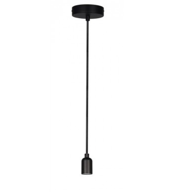 Suspension noir mat style rétro pour ampoule E27 | Epoque-ARIC Luminaire éclairage-51207-IM#44677