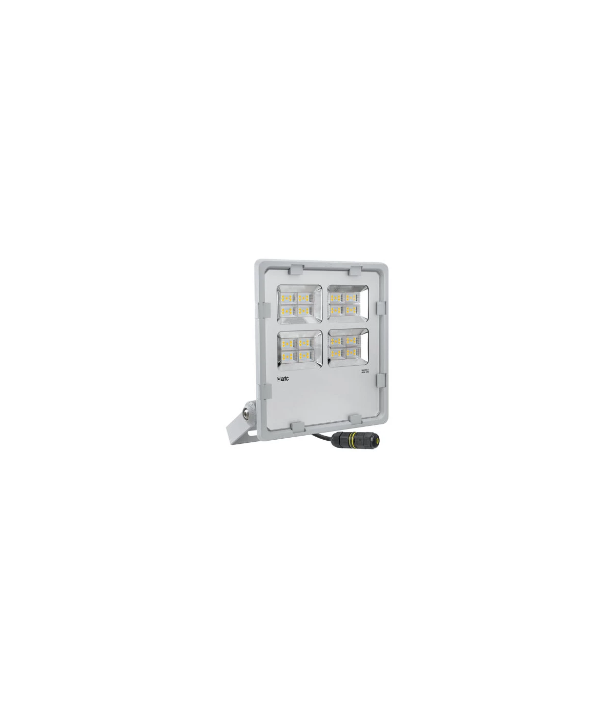 ARIC 50838, Projecteur extérieur gris IP65 LED 100W Blanc froid