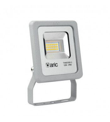 Projecteur extérieur gris IP65 LED 12W Blanc Froid | TWISTER 3-ARIC Luminaire éclairage-50830-IM#44904