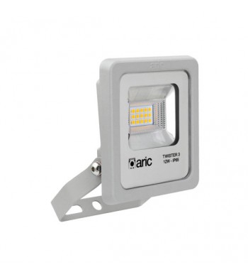 Projecteur extérieur gris IP65 LED 12W Blanc Chaud | TWISTER 3-ARIC Luminaire éclairage-50831-IM#44908