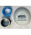 Kit Bouche ventilation WC auto à débit fixe 15 m3/h