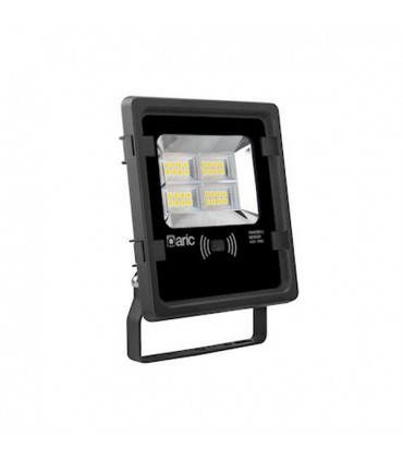 Projecteur extérieur noir IP65 LED 45W Blanc chaud | TWISTER 3 SENSOR-ARIC Luminaire éclairage-50877-IM#44943