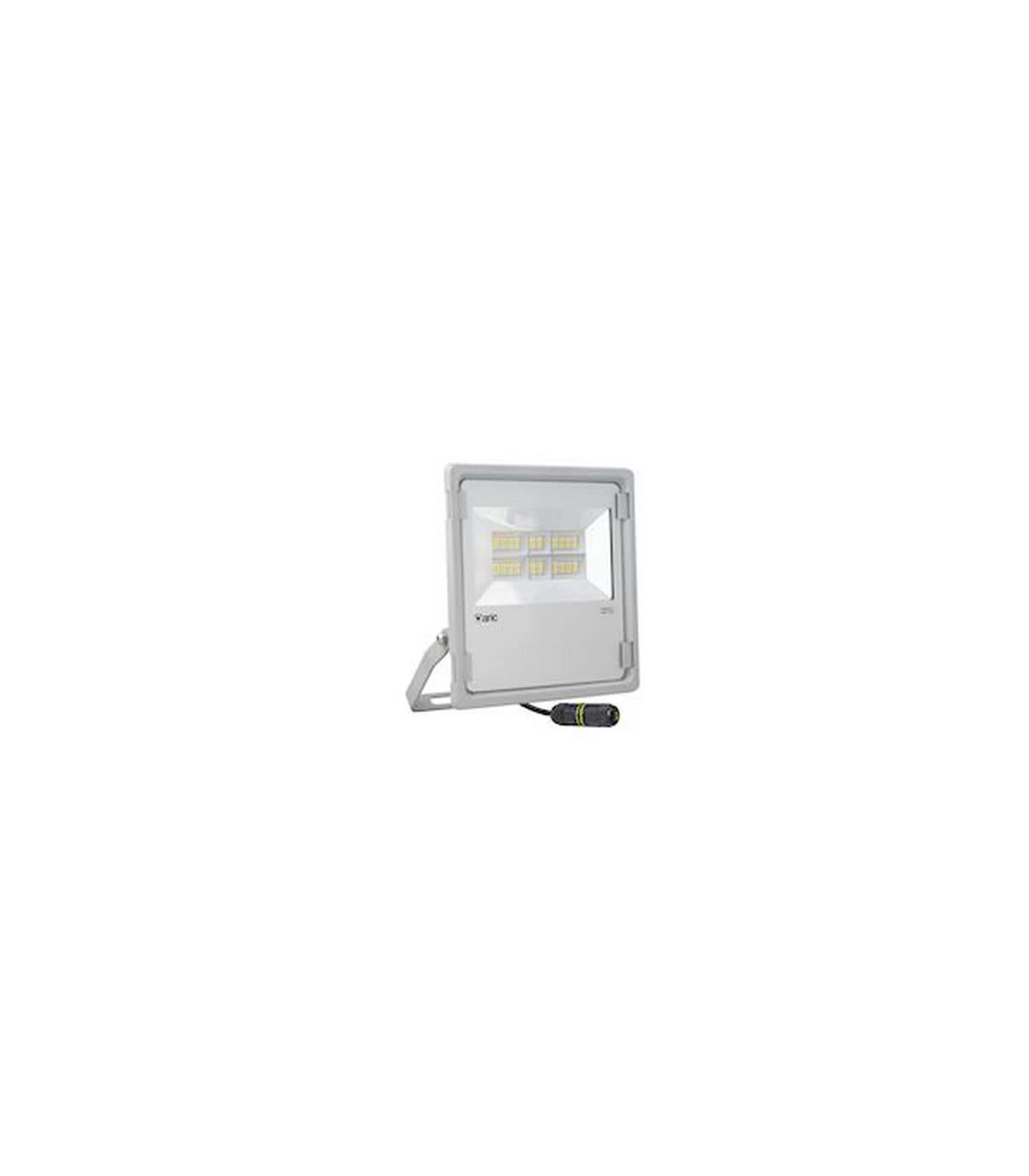 ARIC 50838, Projecteur extérieur gris IP65 LED 100W Blanc froid