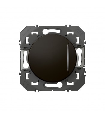 Mécanisme bouton poussoir à voyant lumineux Dooxie noir-Legrand-600216-IM#45143