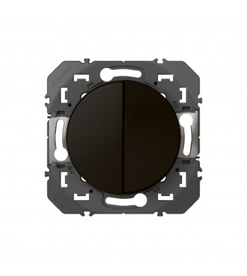 Mécanisme double Bouton poussoir Dooxie noir-Legrand-600208-IM#45149