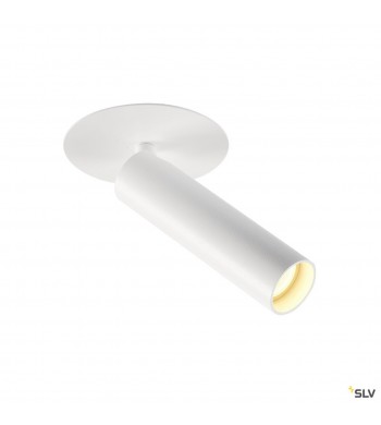 Encastré à Led plafond ou mur patère blanc | Karpo 30-SLV-152381-IM#45563