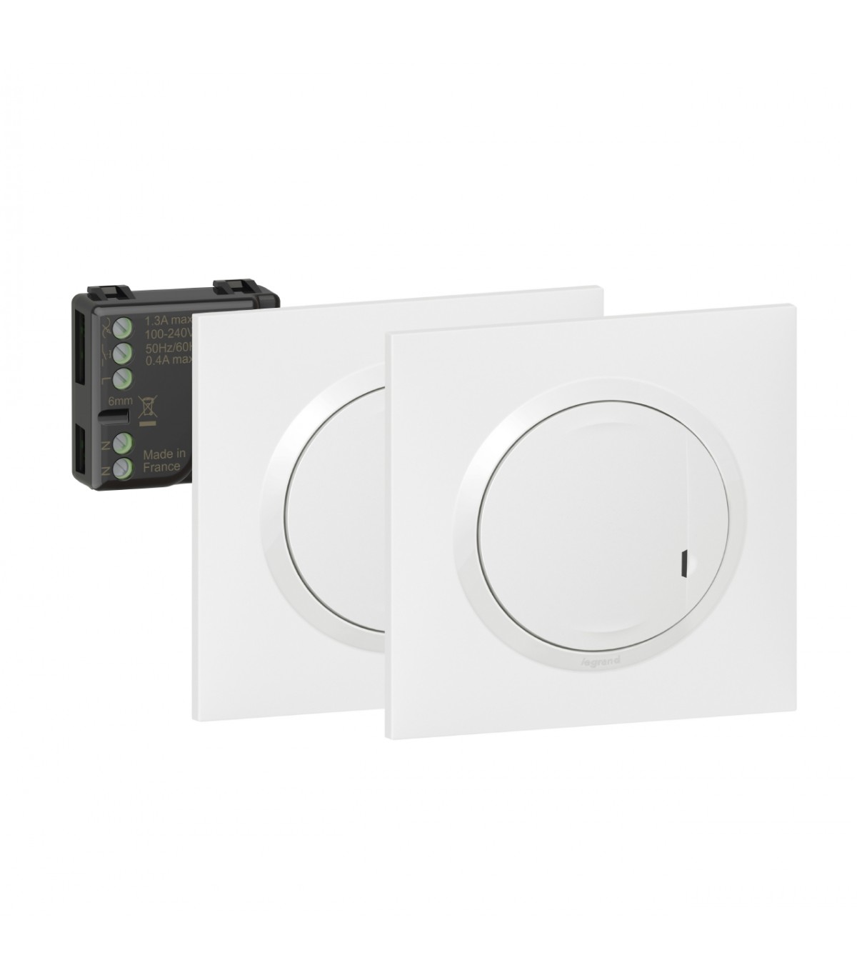 Interrupteur Va Et Vient Sans Fil Legrand Legrand 600699 | Kit créer un va et vient sans fils - Dooxie