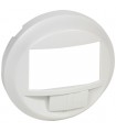Enjoliveur Blanc pour interrupteur Auto ss neutre Céliane