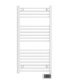 Radiateur sèche-serviettes électrique caloporteur 300W Larg. 40 cm | Nao 2 étroit