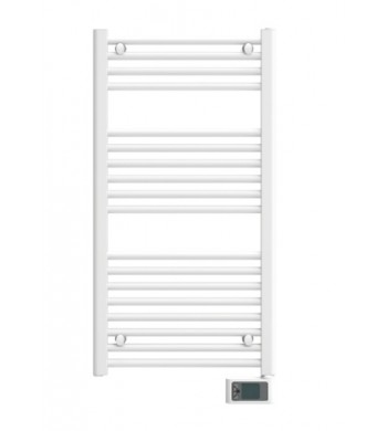 Radiateur sèche-serviettes électrique fluide calo. 750W Larg. 50 cm | Nao 2-Intuis - muller intuitiv-M121312-IM#45709