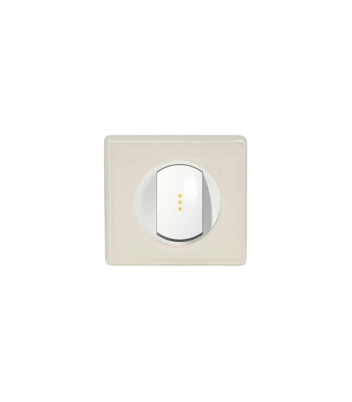 Legrand Voyant Témoin Ou Lumineux Legrand NC4764 | Interrupteur va et vient à voyant témoin sans neutre céliane ivoire complet