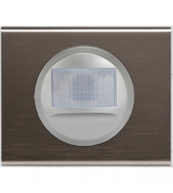 Interrupteur Automatique sans neutre 100W LEDs Céliane Nickel Sombre Satiné