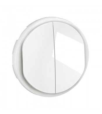 Enjoliveur Blanc doigt flottant pour Double va et vient/poussoir