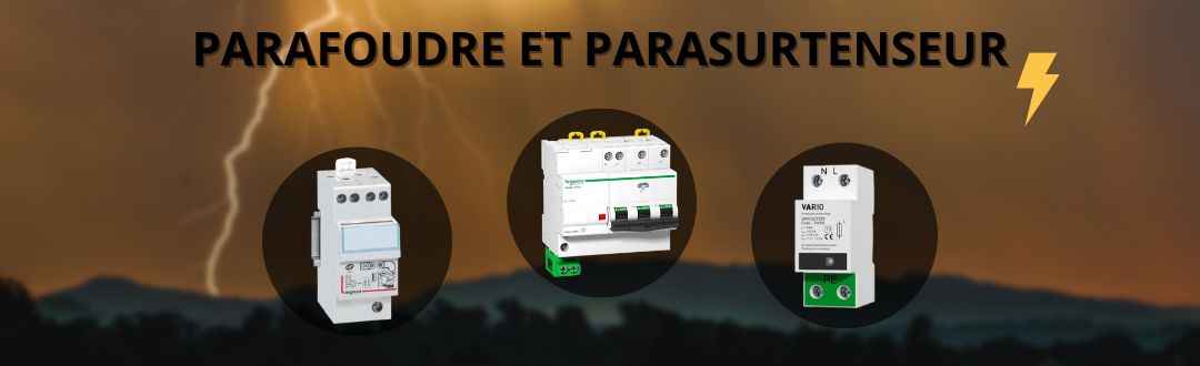 Elecproshop.com - Parafoudre et parasurtenseur 